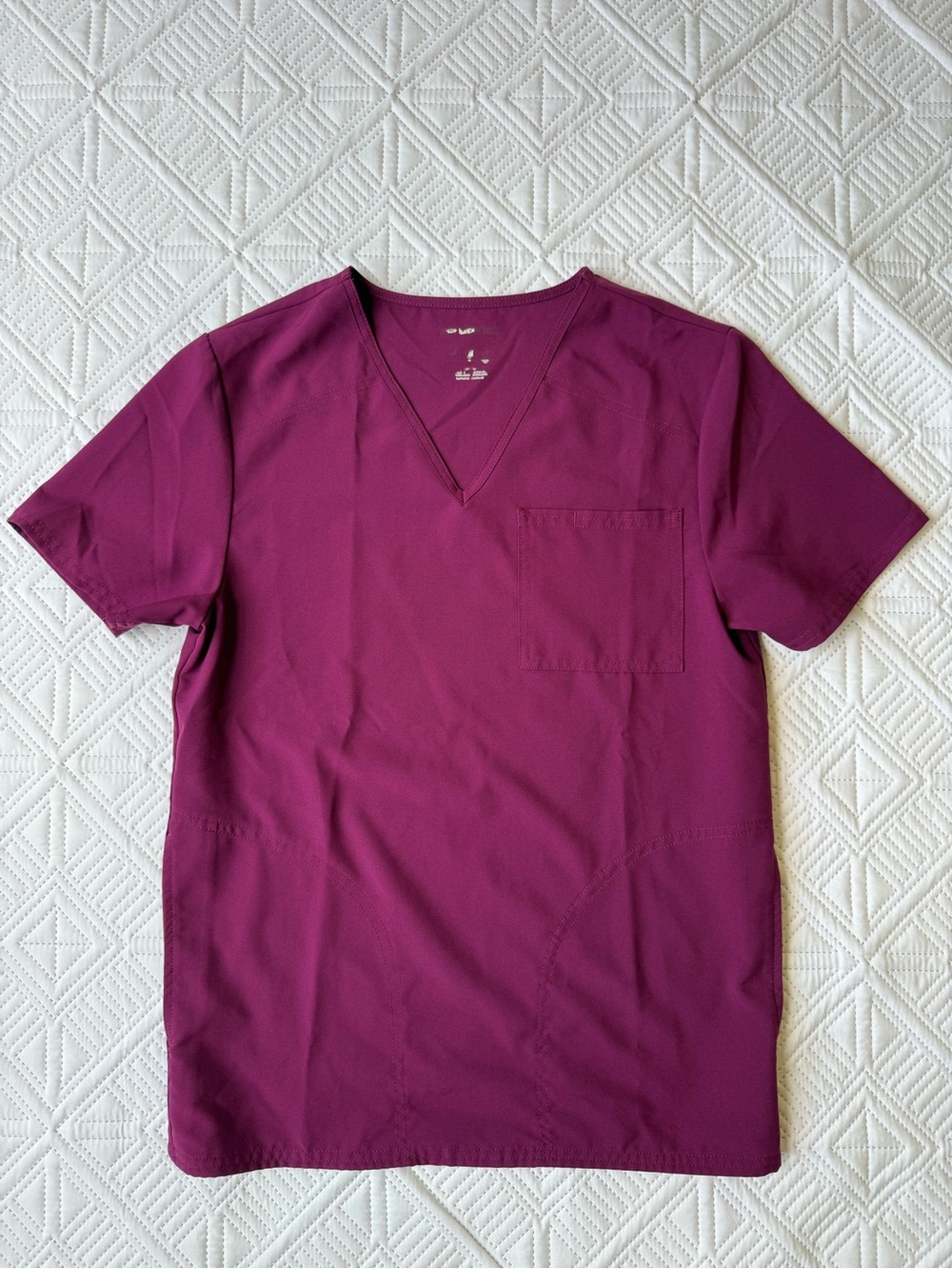 Scrubstar V-Neck Scrub Top Healthcare Nursing Medical Scrub Top Size XS